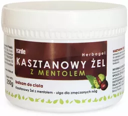 Kasztanowy żel z mentolem Verde na opuchnięte i zmęczone nogi Kasztanowy żel z mentolem Verde na opuchnięte i zmęczone nogi