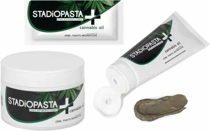 masc z kasztanowca z olejem konopnym stadiopasta