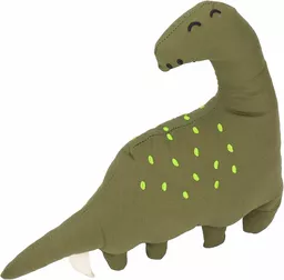 Brontozaur Sazao zielony w kropki Brontozaur Sazao zielony w kropki