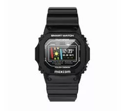 Smartwatch Maxcom FW22 CLASSIC z czarnym paskiem ekran Smartwatch Maxcom FW22 CLASSIC z czarnym paskiem ekran