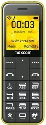MAXCOM MM111 żółty front