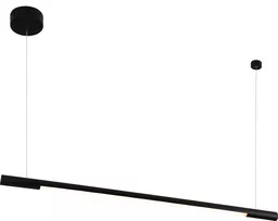 Lampa wisząca Maxlight czarna typu tuba Lampa wisząca Maxlight czarna typu tuba
