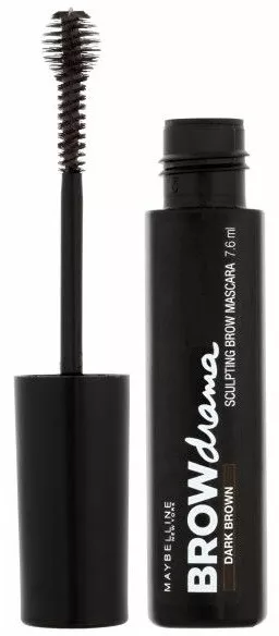 maybelline brow drama sculpting mascara dark brown mascara do brwi