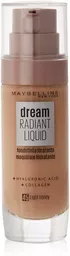 Maybelline New York Dream Radiant Liquid płynny podkład jasny odcień miodu 045 jasny miód