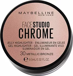 Maybelline New York Face Studio Chrome Jelly rozświetlacz brąz 9