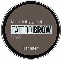 Maybelline New York Farba do brwi wodoodporna i trwała Tattoo Brow Pomade 004 Ash Brown
