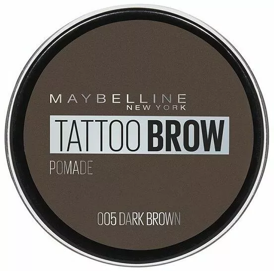 maybelline new york tattoo brow pomade 005 dark brown pomada do brwi