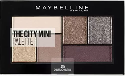 maybelline new york the city mini palette 410 chill brunch neutralne