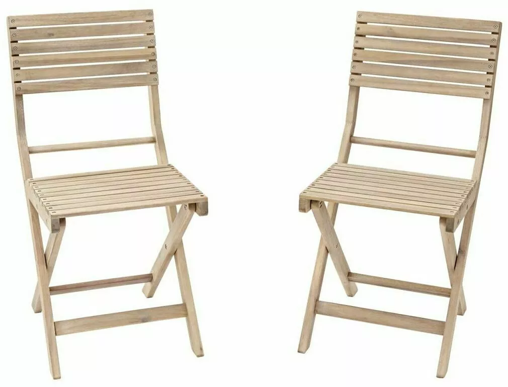 dwa krzesla ogrodowe drewniane solis