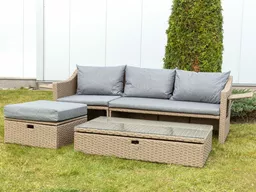 Sofa ogrodowa ze schowkiem (wizualizacja) Sofa ogrodowa ze schowkiem (wizualizacja)