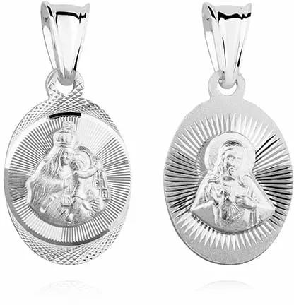 medalik karmelitanski srebro 1