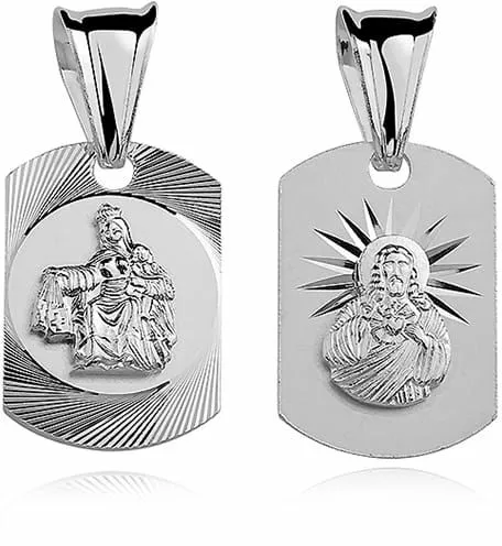 medalik karmelitanski srebro 3