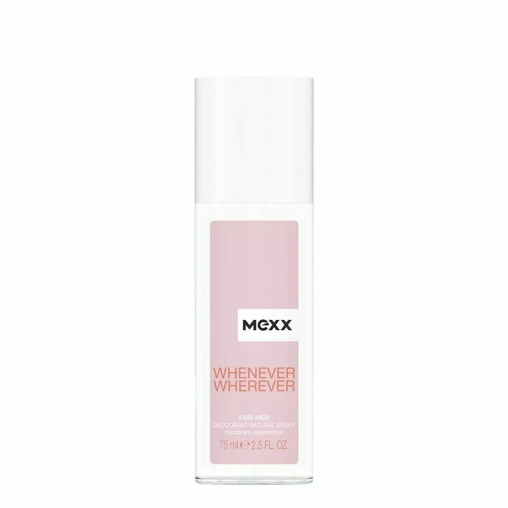 mexx dla kobiet whenever wherever dezodorant w sprayu deodorant 75 ml