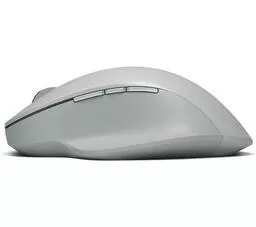 Myszka komputerowa Microsoft Surface Precision Mouse szara cały lewy bok