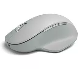 Myszka komputerowa Microsoft Surface Precision Mouse szara lewy bok