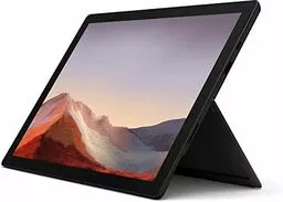Microsoft Surface Pro 7 czarny z prawej strony