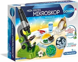 Galileo Lab Mein erstes Mikroskop zabawka dla dzieci od 8 lat ekscytujące laboratorium biologii dla małych naukowców Galileo Lab Mein erstes Mikroskop zabawka dla dzieci od 8 lat ekscytujące laboratorium biologii dla małych naukowców