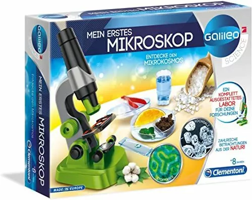 galileo lab mein erstes mikroskop zabawka dla dzieci od 8 lat ekscytujace laboratorium biologii dla malych naukowcow