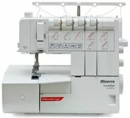 maszyna overlock Minerva CS1000pro biały kolor przód maszyny