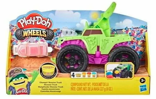 zab hasbro play doh wheels monster truck