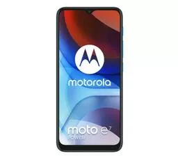 Motorola Moto E7 Power niebieski front