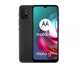 Motorola Moto g30 6 128GB Dark Pearl widok na czarną obudowę