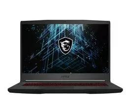 Laptop MSI GF65 Thin z przodu Laptop MSI GF65 Thin z przodu