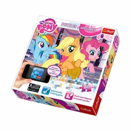 My Little Pony puzzle z kolorowanką My Little Pony puzzle z kolorowanką
