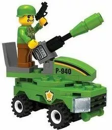 Klocki konstrukcyjne Blocki Myarmy lewy bok Klocki konstrukcyjne Blocki Myarmy lewy bok