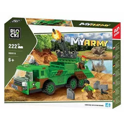 Klocki konstrukcyjne Blocki Myarmy Wyrzutnia Rakiet Klocki konstrukcyjne Blocki Myarmy Wyrzutnia Rakiet