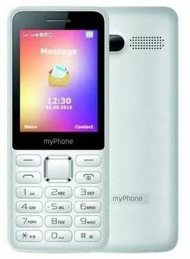 myphone 6310 bialy front i tyl
