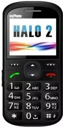myPhone Halo 2 czarny z przodu