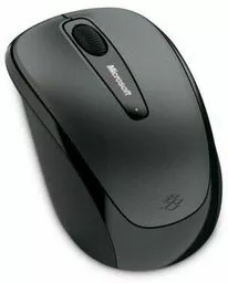 Myszy Microsoft Wireless Mobile 3500 czarny lewy skos