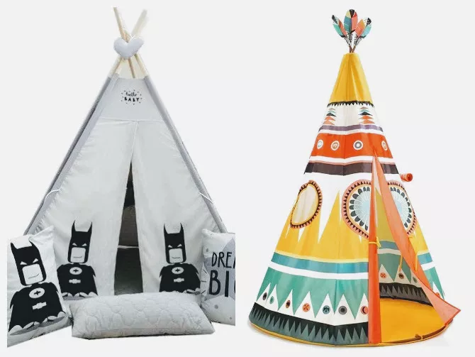 tipi indiańsie COLLAGE
