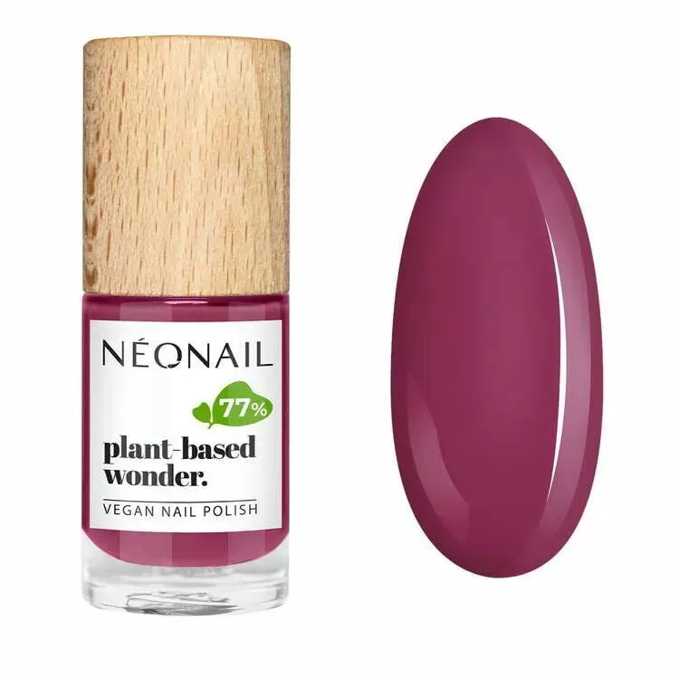 neonail plant based wonder weganski klasyczny lakier do paznokci pure raspberry 8678 7 7