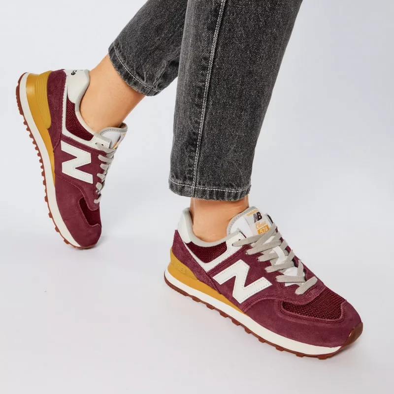 new balance bordowe prezentacja