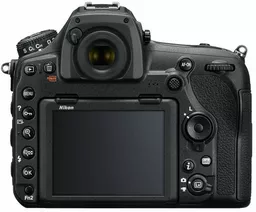 Lustrzanka Nikon D850 z tyłu