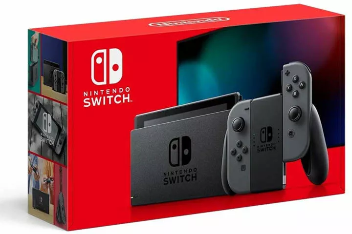 konsola nintendo switch pudelko