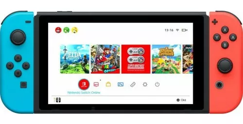nintendo switch joy con red blue