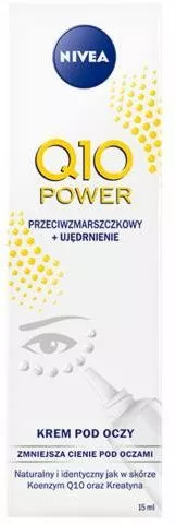 nivea q10 power przeciwzmarszczkowy ujedrnienie krem pod oczy