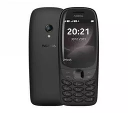 Nokia 6310 TA 1400 DS czarny front i tył