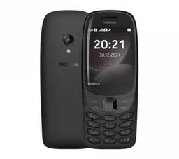 Nokia 6310 TA 1400 DS czarny front i tył Nokia 6310 TA 1400 DS czarny front i tył
