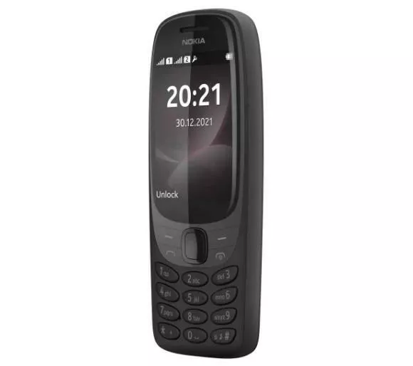 nokia 6310 ta 1400 ds czarny front prawy bok