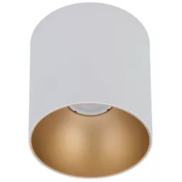 Lampa sufitowa Nowodvorski POINT L 8221 tuba metalowa, biało złota