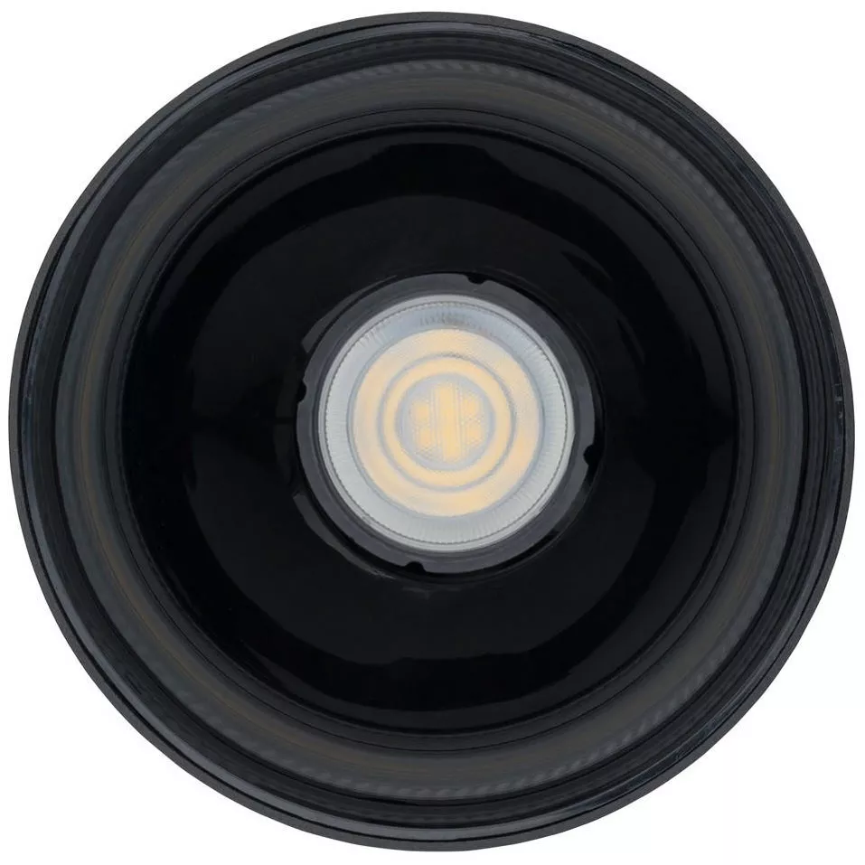 lampa sufitowa nowodvorski point tone 8225 czarna metalowa tuba widok od dolu
