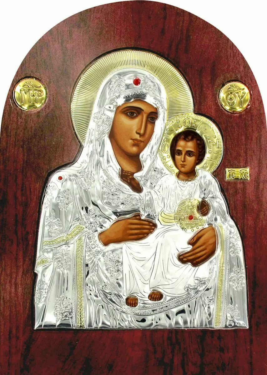 obraz matki boskiej jerozolimskiej ikona