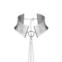 Srebrna obroża z łańcuszkiem Bijoux Indiscrets Srebrna obroża z łańcuszkiem Bijoux Indiscrets