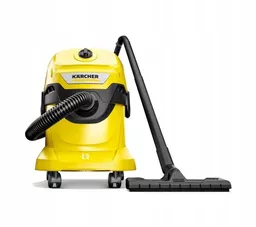 Odkurzacz Karcher WD 4 widok na odkurzacz ze ssawką Odkurzacz Karcher WD 4 widok na odkurzacz ze ssawką