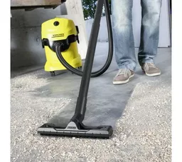 Odkurzacz Karcher WD 4 żółto czarny propozycja zastosowania na zewnątrz Odkurzacz Karcher WD 4 żółto czarny propozycja zastosowania na zewnątrz