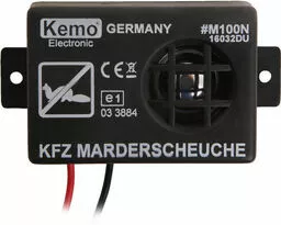 Odstraszacz kun łasic itp 12 V KEMO M100N Odstraszacz kun łasic itp 12 V KEMO M100N